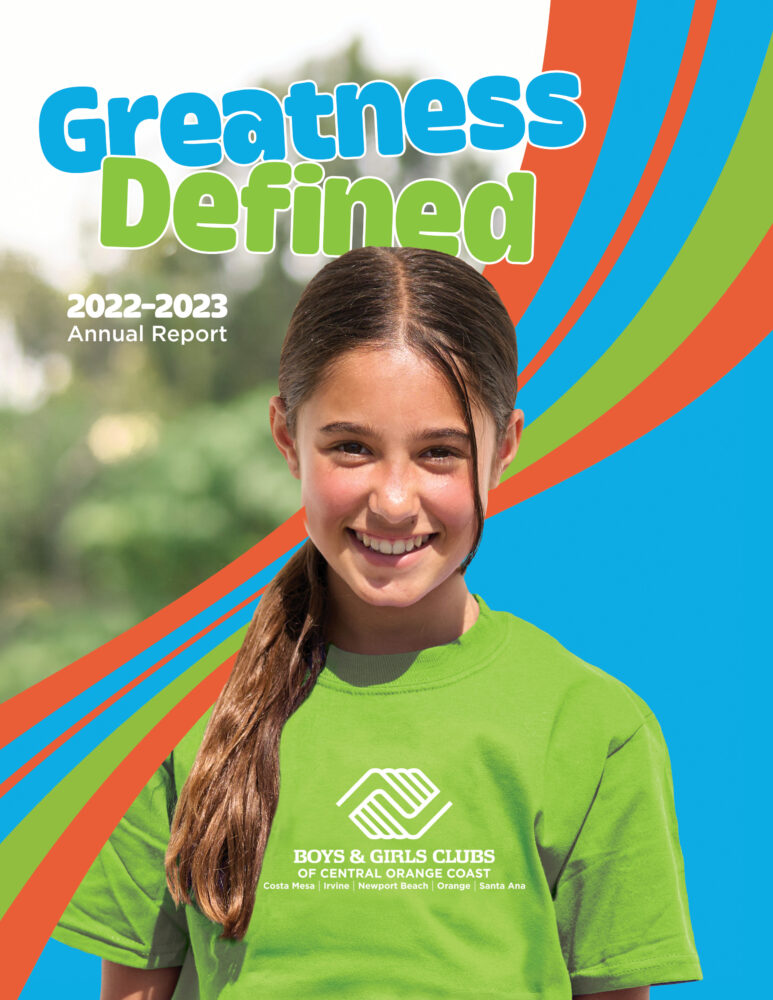 Boys & Girls Club 2022-2023 Annual Report front cover